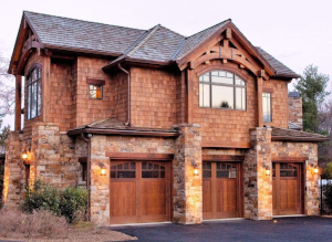 Redwood siding replacement