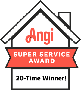 20x Winner of the Angi Award for replacement windows